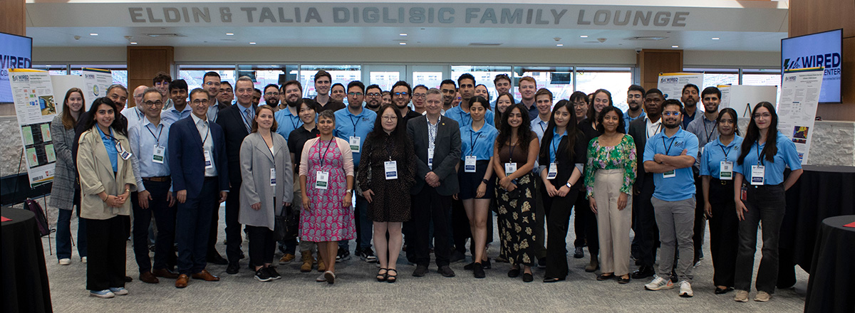 Group picture of the attendees of the WIRED Symposium